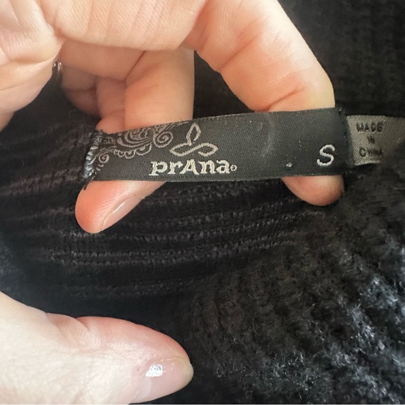 PrAna Monica Sweater Dress In Charcoal - Picture 4 of 6